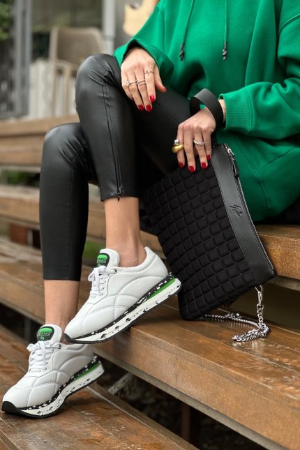 SKS-019 Yeşil Kadın Sneaker